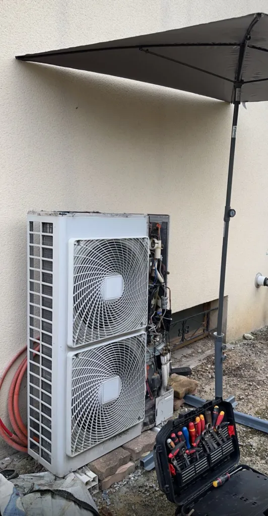 dépannage d’une pompe à chaleur DAIKIN a Vincennes 