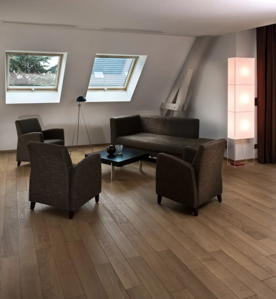 parquet chêne verni mat