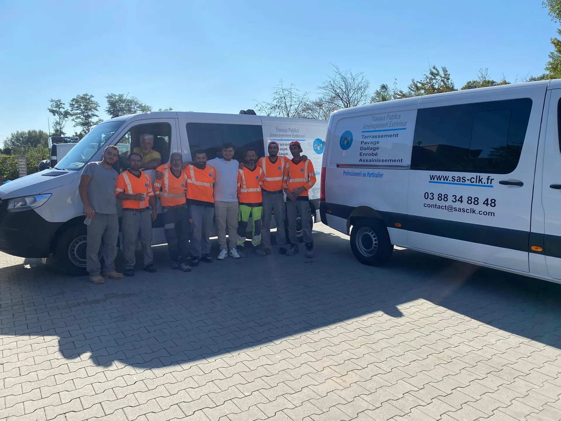 CLK et ses collaborateurs 