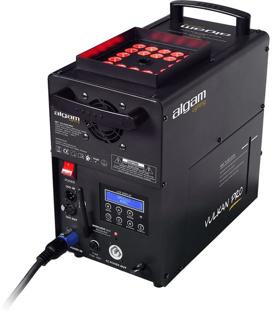 Machine effet CO2 vertical-horizontal