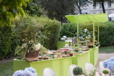Célébrez avec une wedding planner votre mariage bucolique dans un hôtel particulier parisien, alliant élégance, atmosphère romantique et moments mémorables