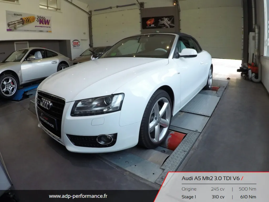 Reprogrammation moteur Audi A5 Nimes