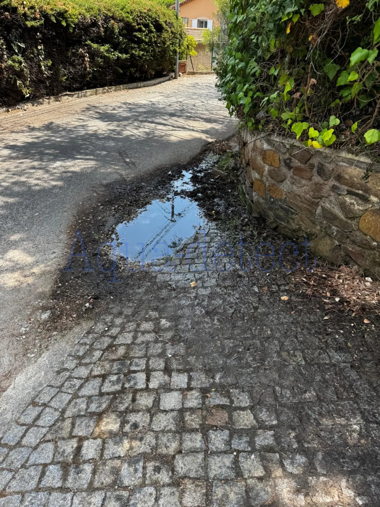 AQUA-DETECT localise avec précision votre fuite intérieur