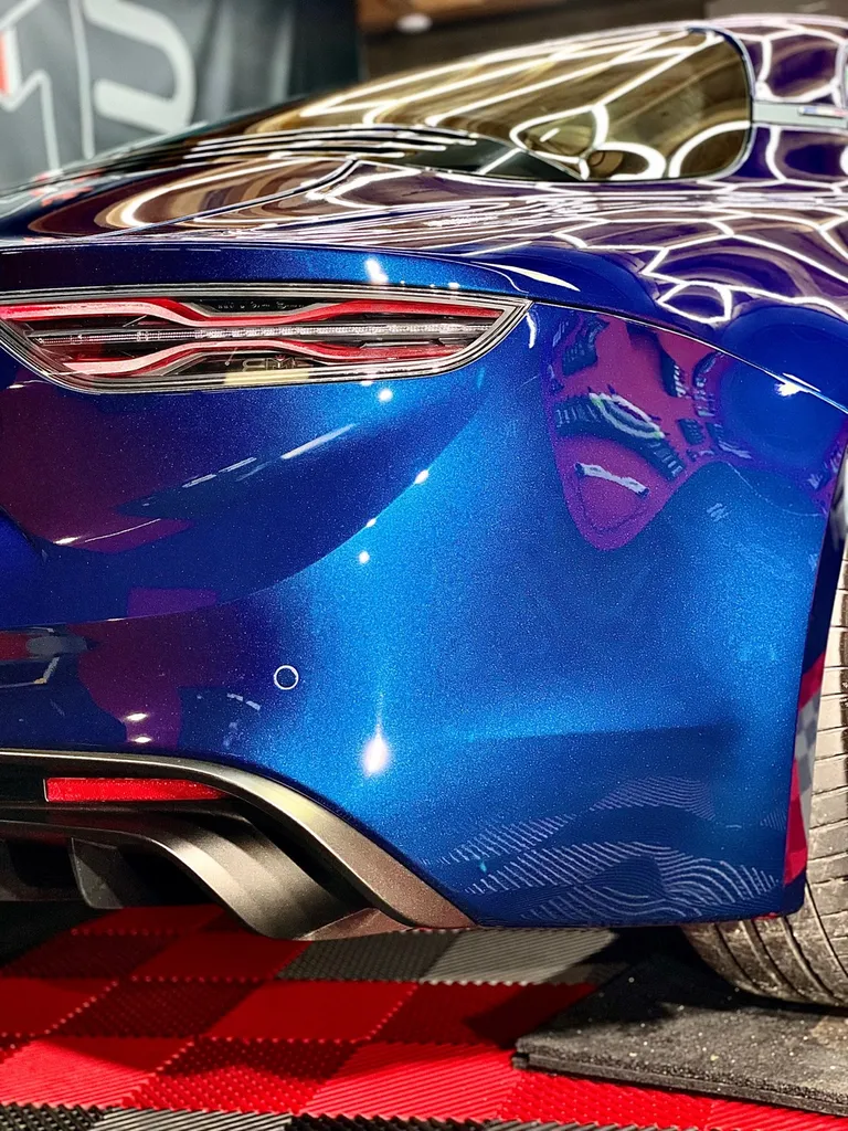 Protection PPF Renault alpine et traitement céramique carrosserie Lyon 
