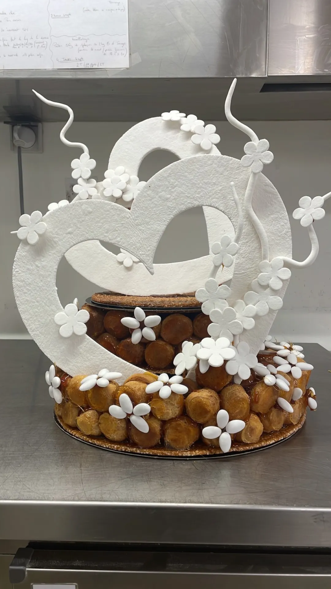 Nos pièces montées à base de choux pour mariage à villefranche sur saône