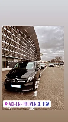 Réserver mon chauffeur privé VTC avec un véhicule haut de gamme 7 places assises à la gare TGV d'Aix-en-provence