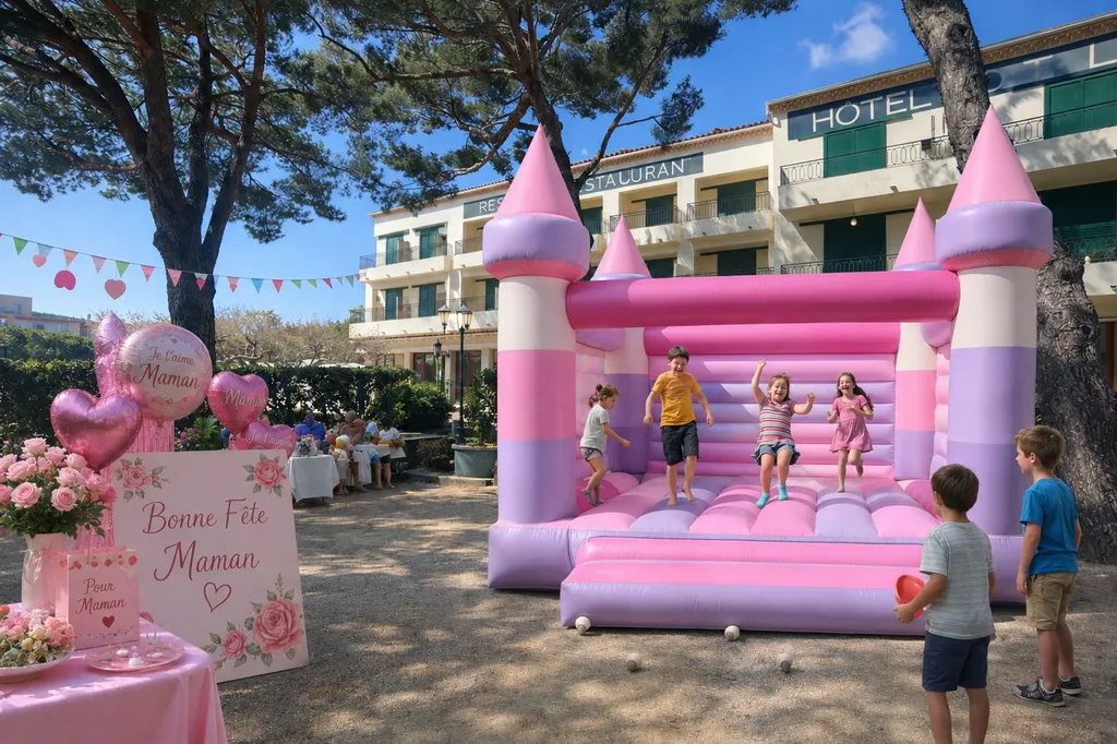 Brunch spécial Fête des Mères avec animations à Bormes-les-Mimosas à La Table de l’HDLP