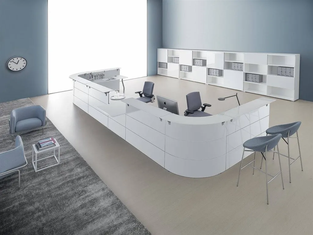 Banque d'accueil ABAKO de DVO blanche à Nîmes