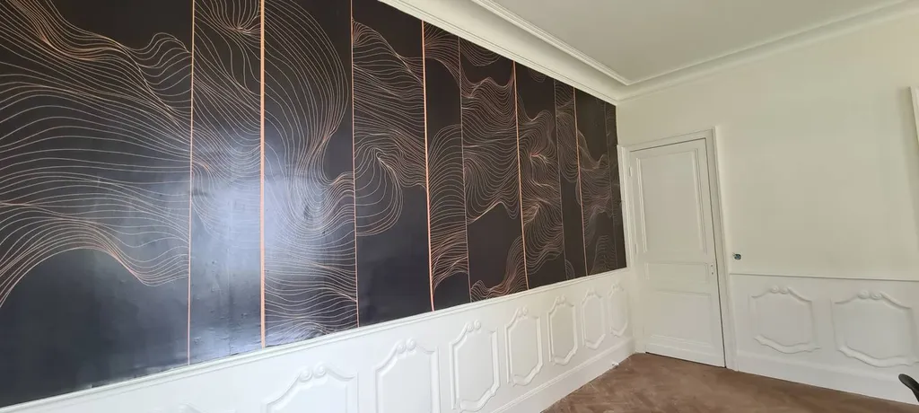 rénovation de peinture d'une maison ancienne à libourne