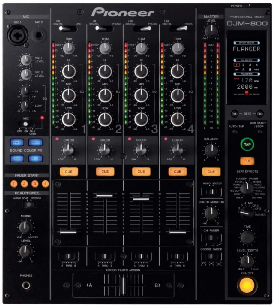 Location de Table de Mixage Pioneer DJM800
