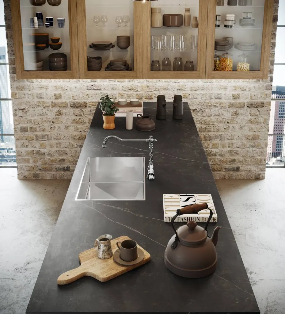 Vente et installation d'une cuisine équipée classique de fabrication italienne à Six Fours dans le 83