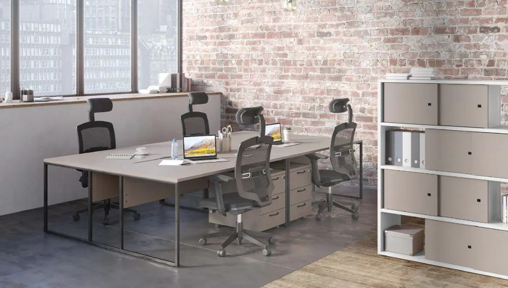 Bureau design contemporain Stricto de Buronomic à Alès