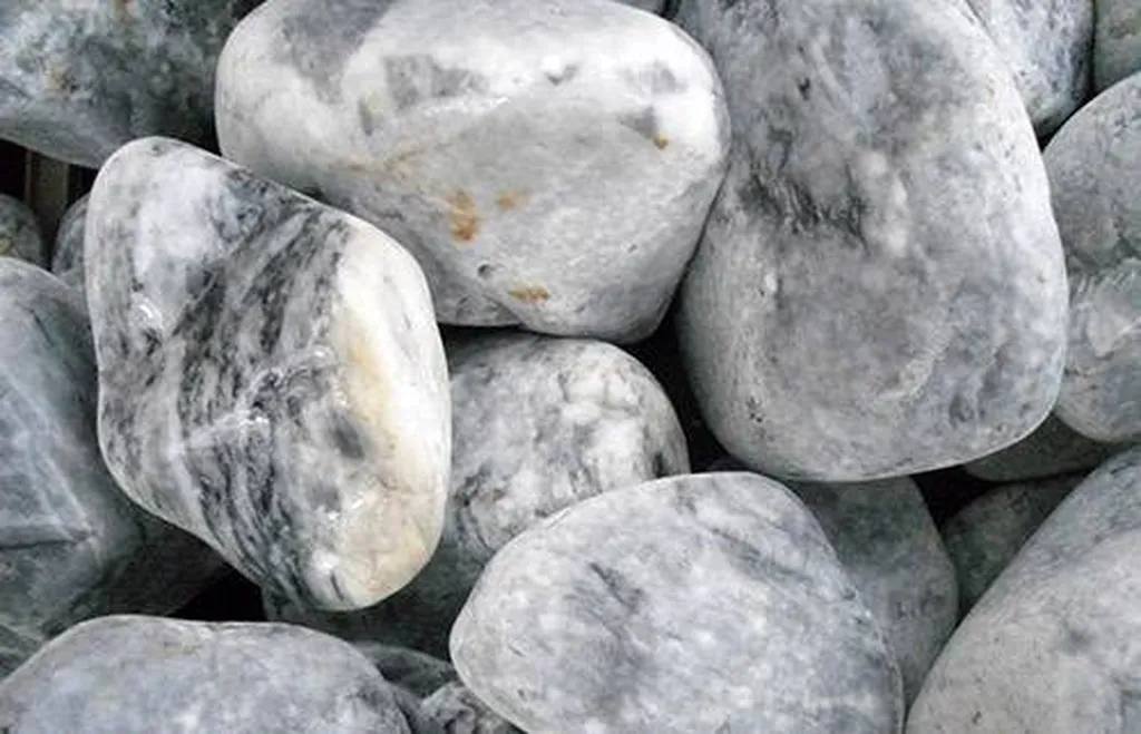 GALETS DE MARBRE GRIS - GALETS DE MARBRE GRIS NEVADA