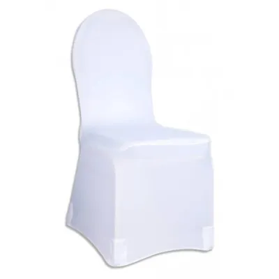 HOUSSE BLANCHE POUR CHAISE BISTROT MIAMI ROMANTIQUE POUR MARIAGE