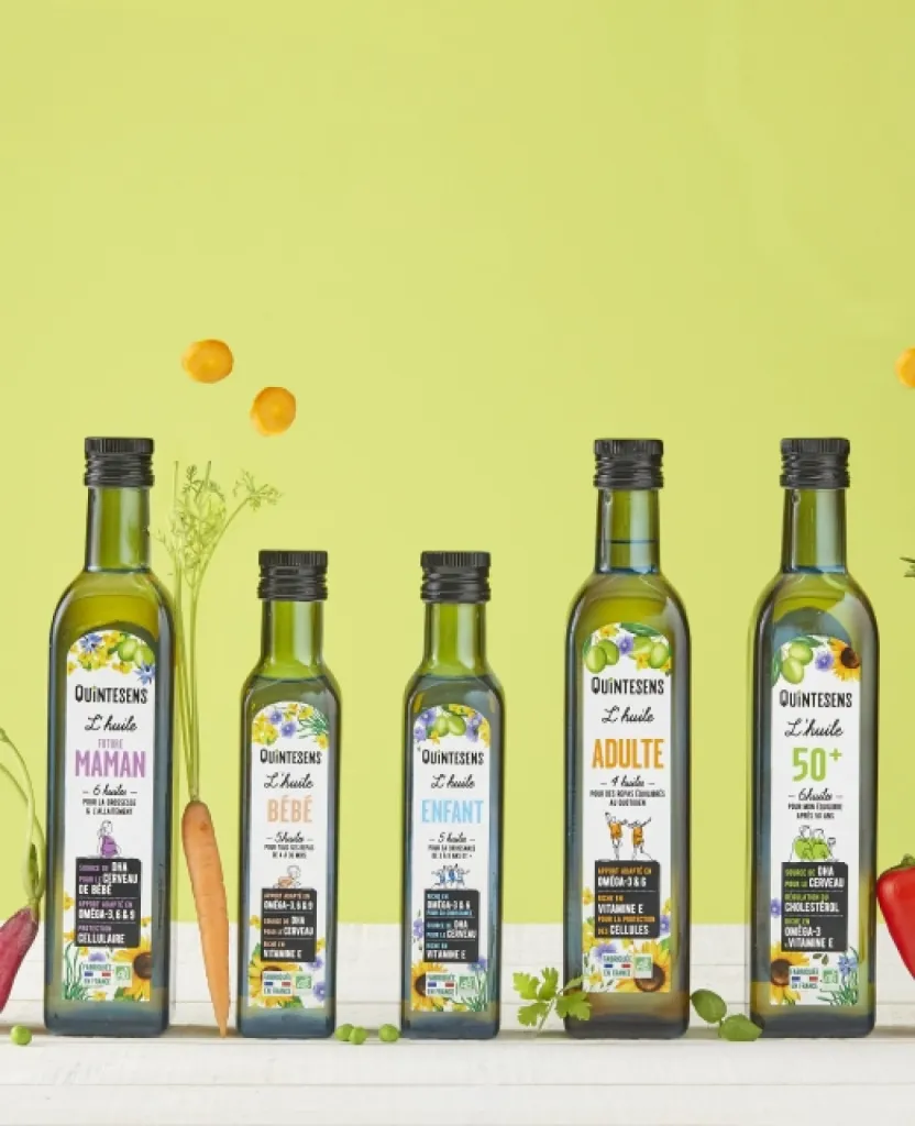 Huile bio quintesens