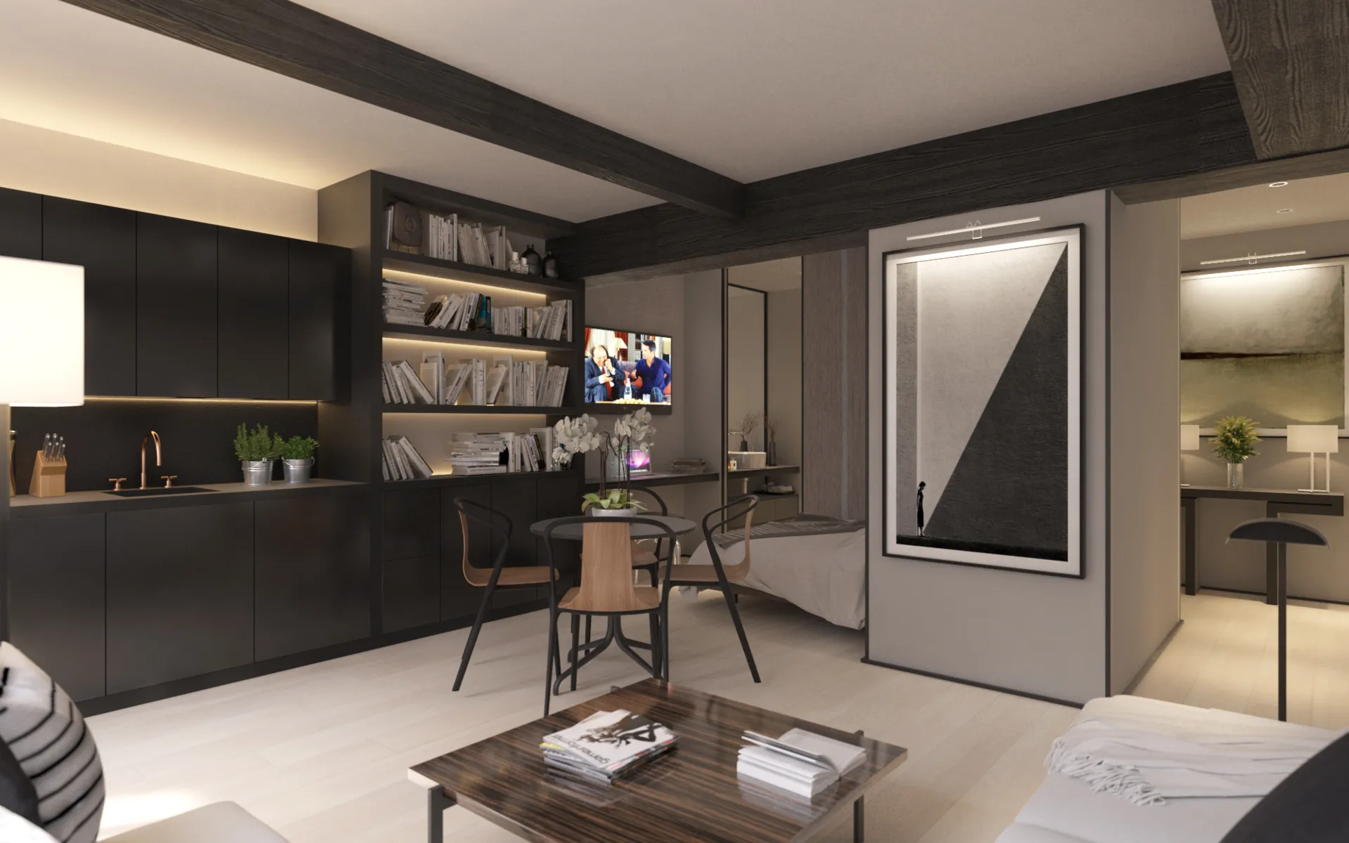 Studio rénové  à la lyon  69004