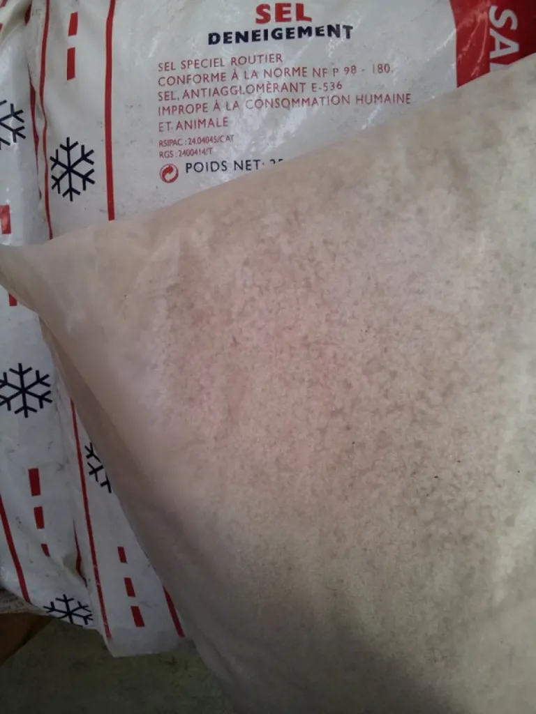 Sel de déneigement