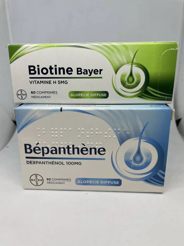 BIOTINE ET BEPANTHENE en pharmacie marseille en comprimés et injectables