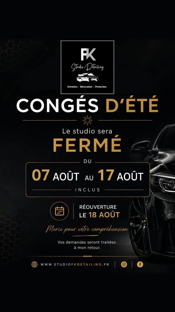 Congés d’été