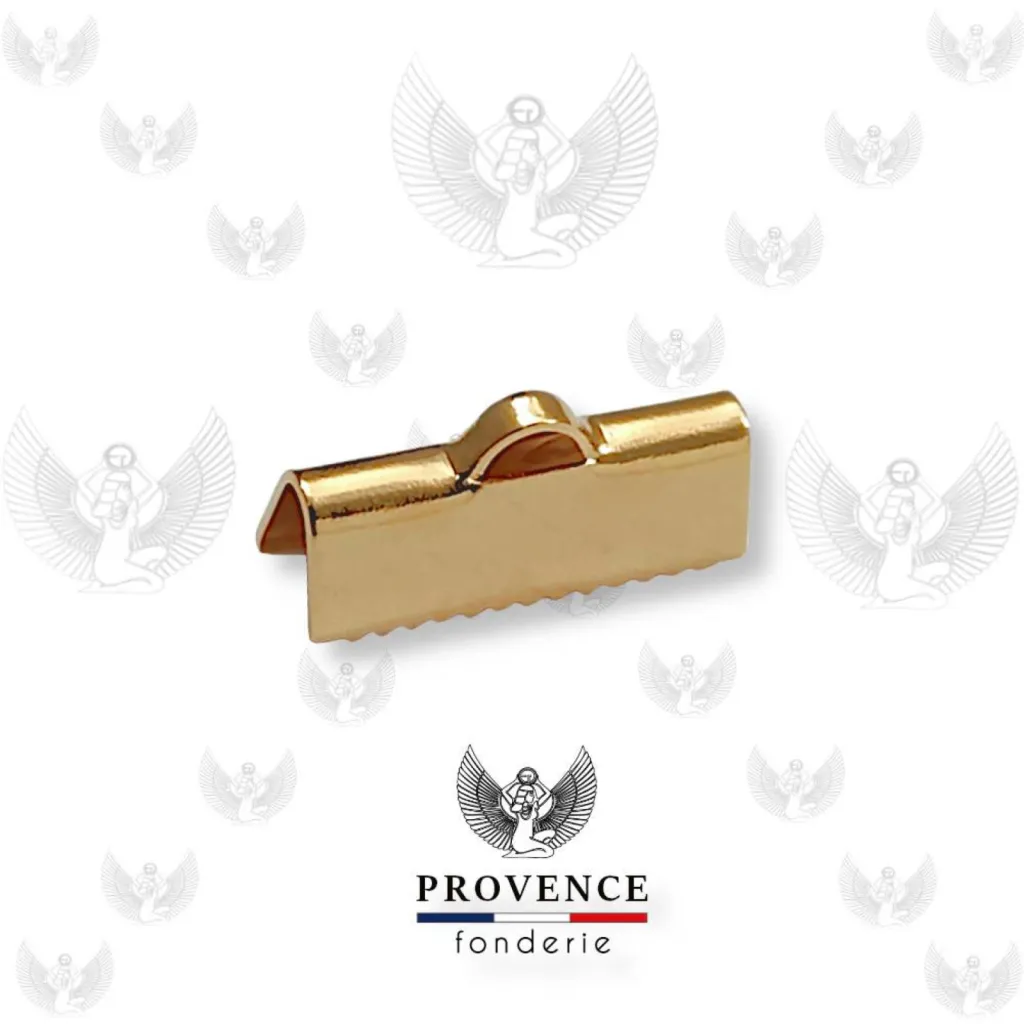 Embouts pour bijoux plaqués or ou plaqués argent pour bracelets et colliers