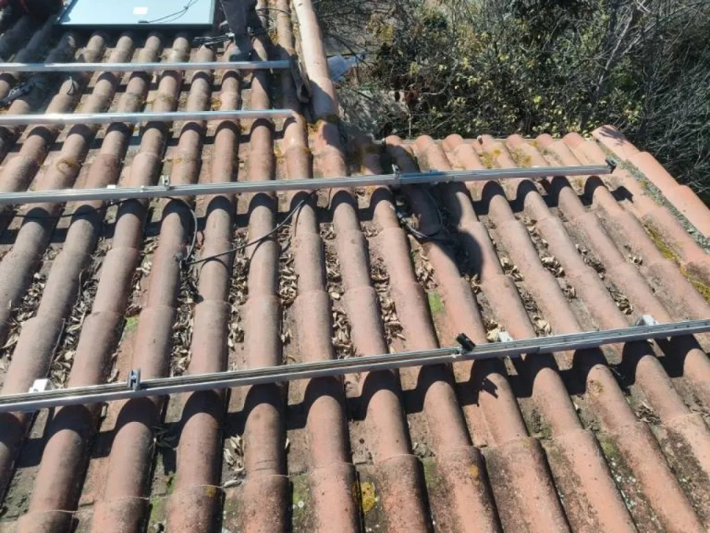 Structure K2 pour panneaux solaires à Marseille