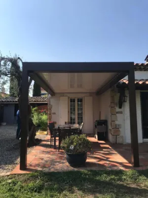 Pergola bioclimatique sur mesure à Mouans Sartoux