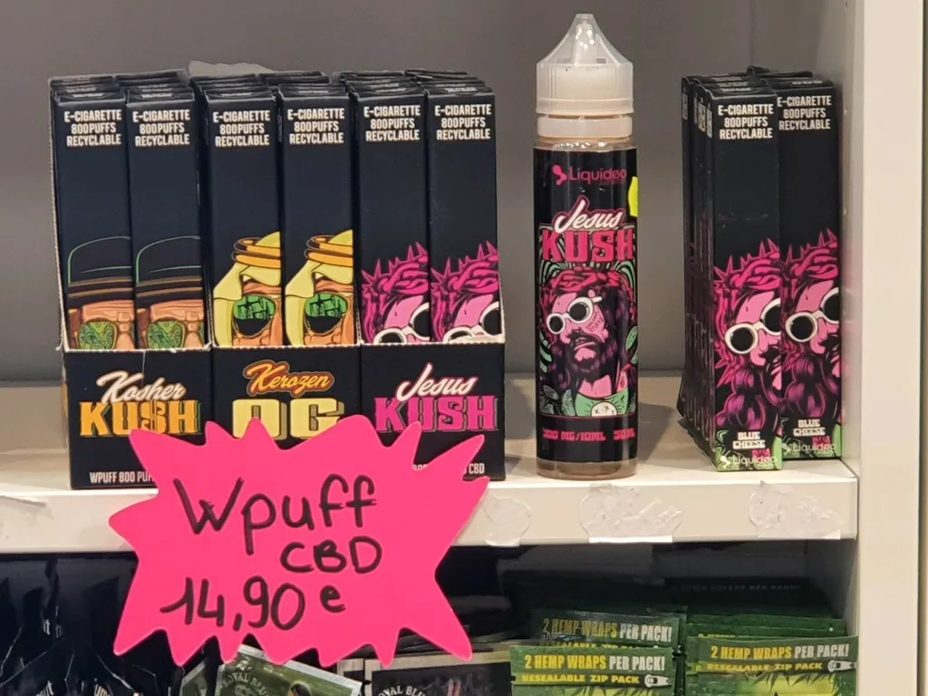 Cigarette jetable nicotine ou CBD à Plaisance du Touch