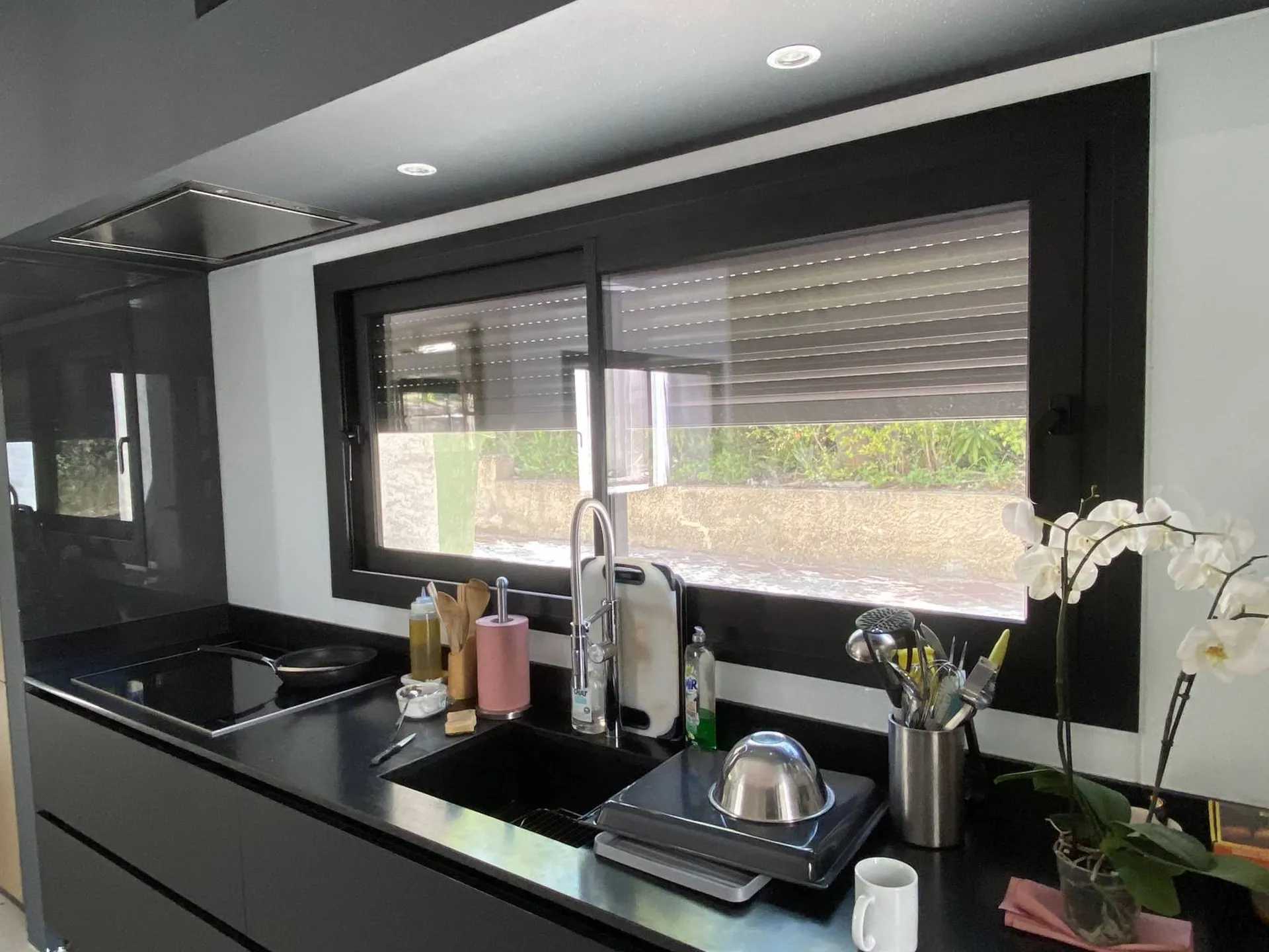 Coulissant ALU dans cuisie à Aix en provence