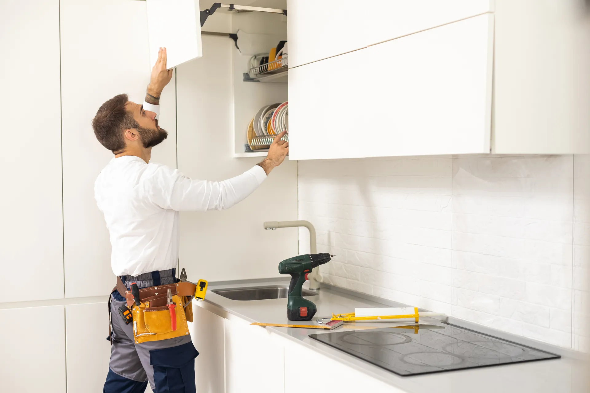 Poser ca propre cuisine près d'Albi dans le Tarn