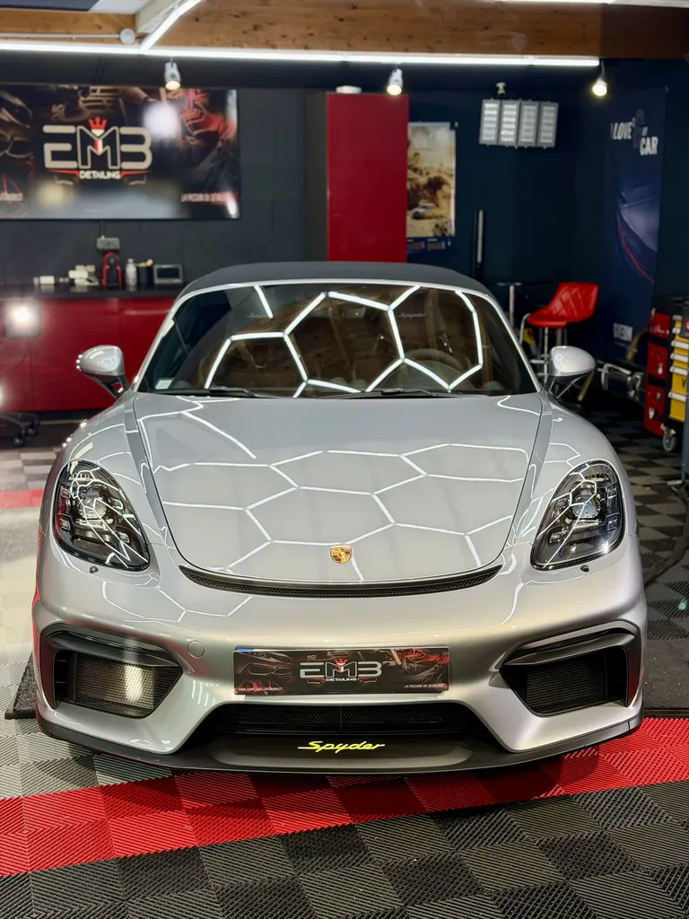 Traitement céramique Porsche 