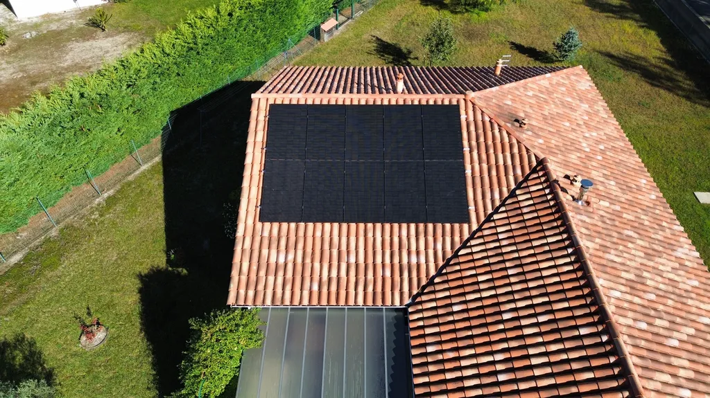 Réalisation O SOLAIRE : Installation de 5 Kwc en autoconsommation à Saugnacet-Muret