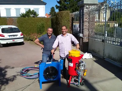 matériel aérogommage rouen