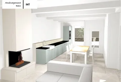 Architecte DPLG et Architecte d’intérieur pour rénovation et construction d’extension d’une maison d’habitation sur Marseille 13009