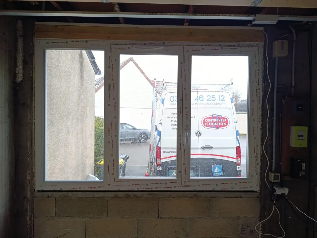 Installation d'une menuiserie en PVC Premium avec sécurité renforcée Quetigny en Côte d'Or, pour une performance thermique durable