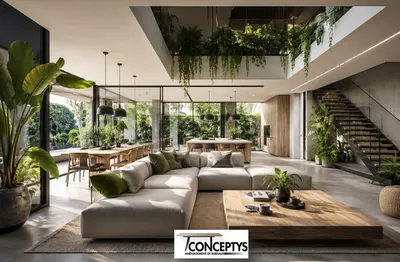 Aménagement chaleureux et inspirant imaginé par Conceptys Aménagement
