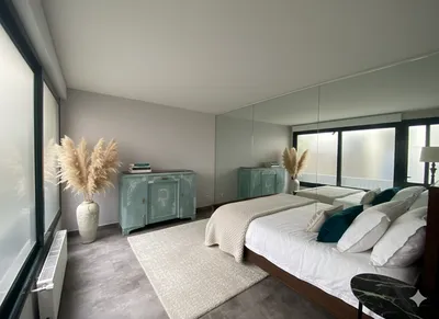 Chambre rdc appartement à vendre hyper centre du VESINET chez HELIX immobilier