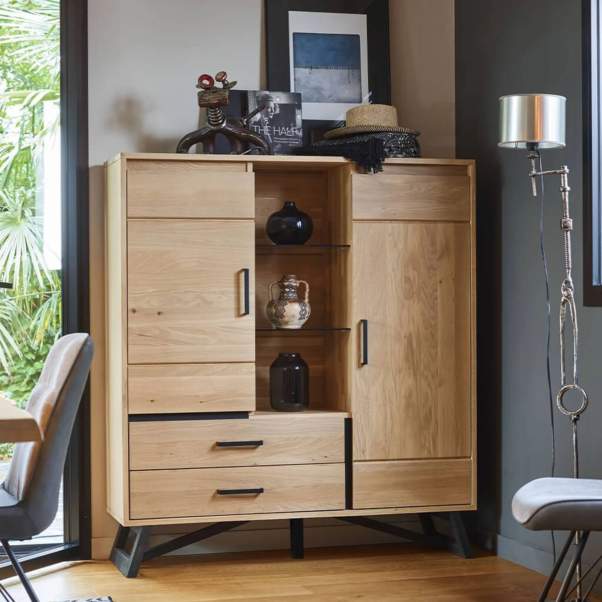 Vente de meubles en chêne massif NOMADE pour salle à manger