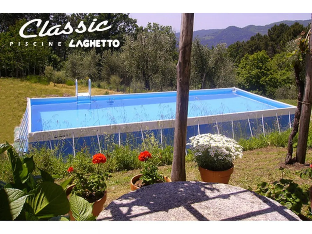 Piscine hors-sol CLASSIC 120 LAGHETTO par Aquarev'Piscines à Mane 04300
