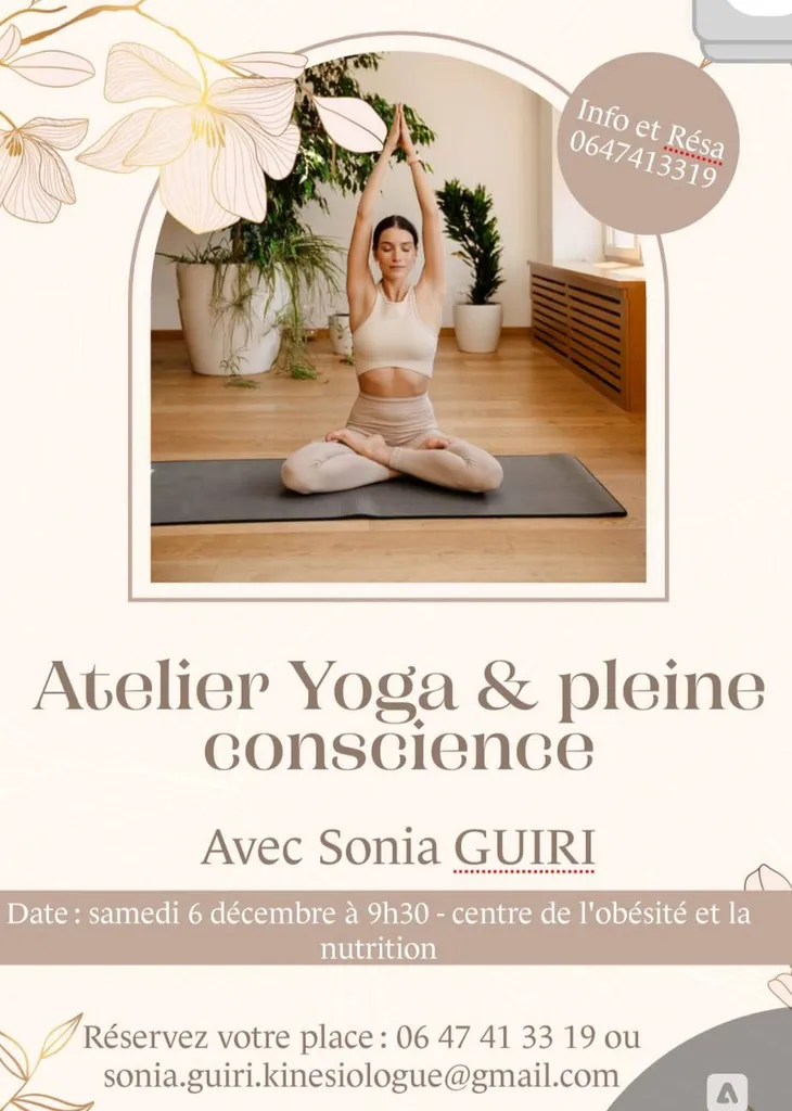 Atelier Yoga en pleine conscience