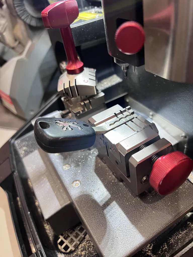 Taille de lame de clé Peugeot