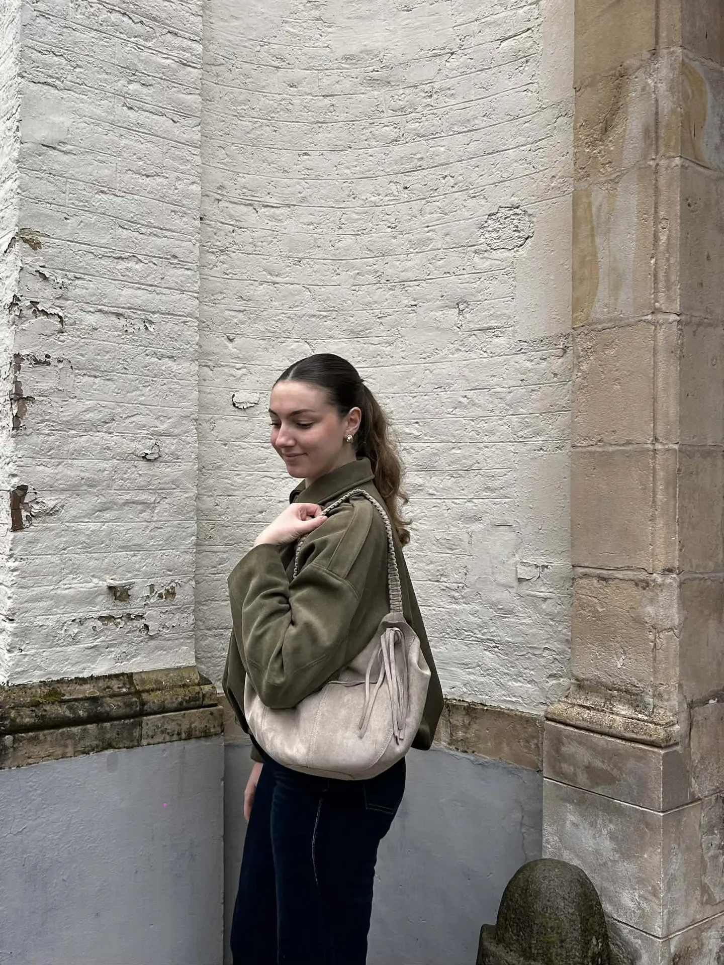 Sac Woomen aspect velours disponible chez Evasion à Eu 