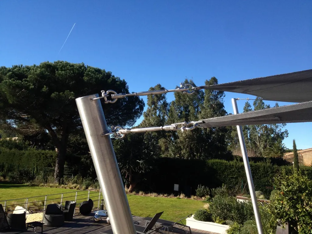 Voile d'ombrage Saint Tropez 