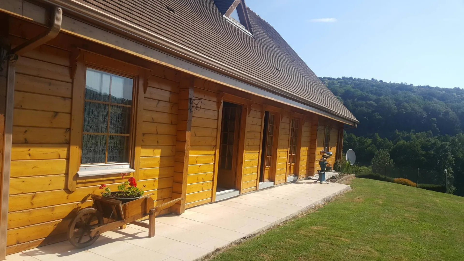 Achetez, maison en bois massif proche Pont-Audemer