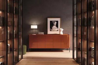 Photo d'un modèle de buffet design de fabrication italienne personnalisable à acheter à Bandol dans le Var