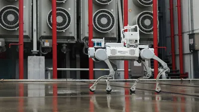 Le robot chien est à la pointe de la technologie