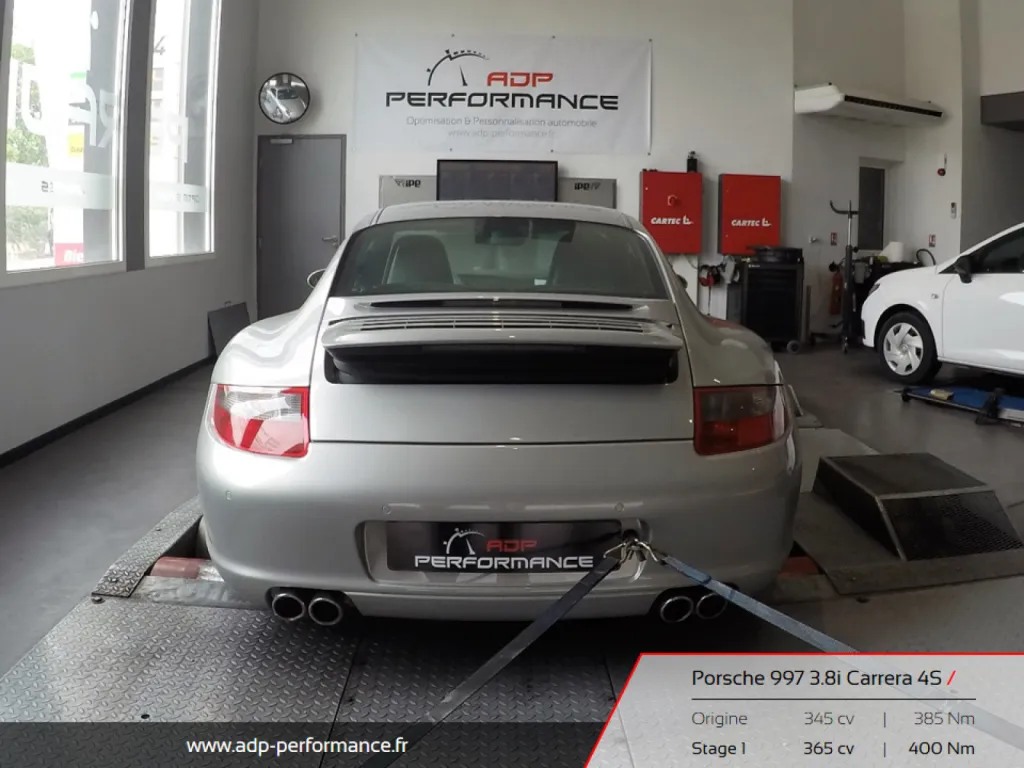 Reprogrammation moteur Porsche 997 Carrera 4S | Marseille