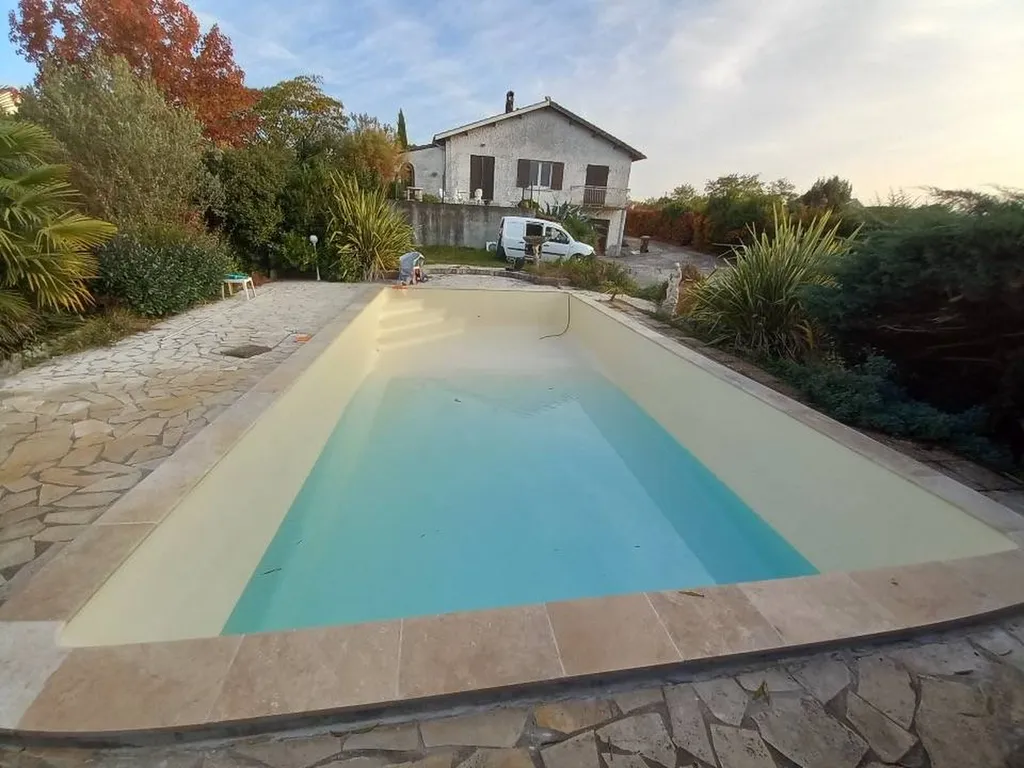 Rénovation d'une piscine sur Saint Loubès près de Bordeaux