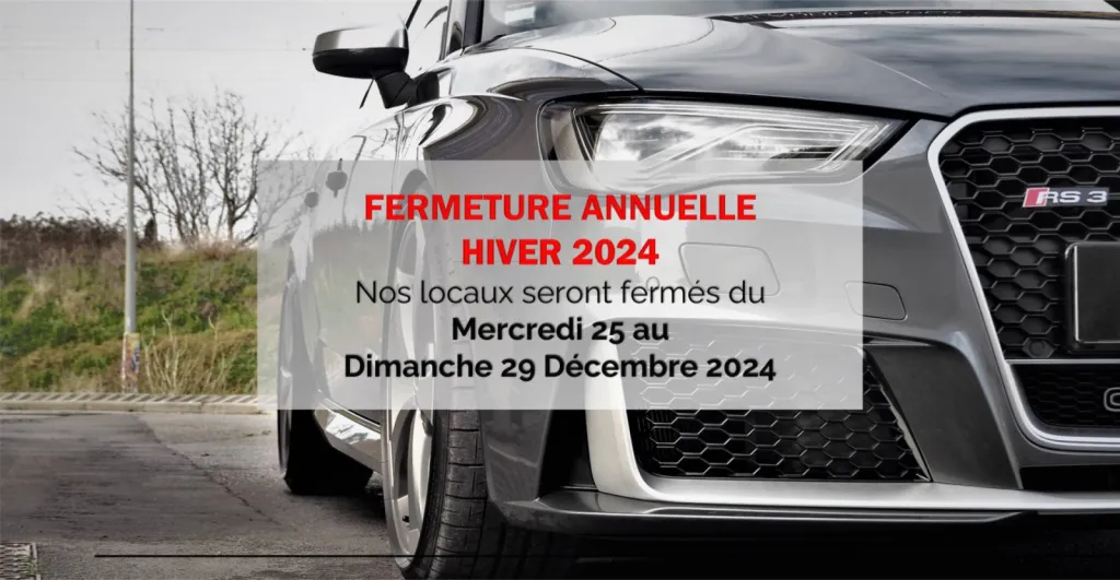 FERMETURE ANNUELLE HIVER 2024