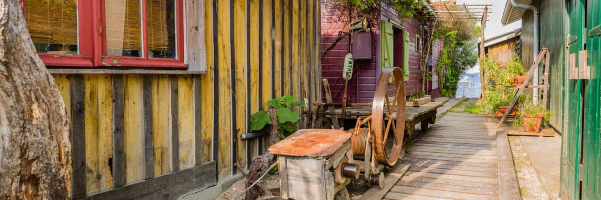 Escale en bateau avec skipper dans un village ostréicole du Cap Ferret