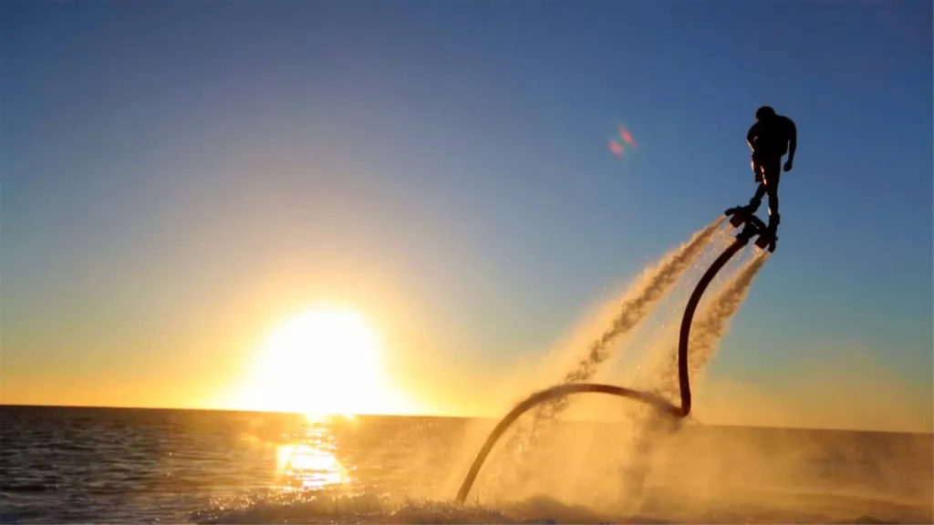 initiation flyboard sur la base nautique de hyeres